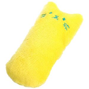 U-K 1 jouet en peluche pour chat et chaton Jouet à mâcher Griffes Mordant le pouce et la menthe Jouet interactif pour animal domestique Jaune Économique - Publicité U-K 1 jouet en peluche pour chat et chaton Jouet à mâcher Griffes Mordant le pouce et la menthe Jouet interactif pour animal domestique Jaune Économique - Publicité
