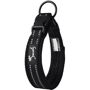 PETTOM Collier pour Chien, Collier Réglable et Rembourré pour Chien Gros Moyen Petit avec Bande Réfléchissante(Noir XS) - Publicité PETTOM Collier pour Chien, Collier Réglable et Rembourré pour Chien Gros Moyen Petit avec Bande Réfléchissante(Noir XS) - Publicité