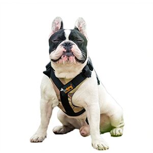 feiling Harnais pour chien Ondoing No-Pull Harnais de poitrine réglable Heavy Duty Anti-casse Harnais rembourré pour chiens de petite, moyenne et grande taille Taille L Vert camouflage - Publicité feiling Harnais pour chien Ondoing No-Pull Harnais de poitrine réglable Heavy Duty Anti-casse Harnais rembourré pour chiens de petite, moyenne et grande taille Taille L Vert camouflage - Publicité