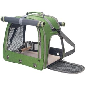 Muuookka Transporteur pour Oiseaux Parrot avec Perchoir pour Perruche, Inséparable, Gris D'Afrique, Cockatiel, Conure Voyage pour Animaux de Compagnie. Publicité Muuookka Transporteur pour Oiseaux Parrot avec Perchoir pour Perruche, Inséparable, Gris D'Afrique, Cockatiel, Conure Voyage pour Animaux de Compagnie. Publicité