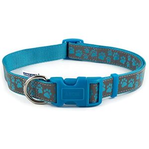 Collier en nylon réglable Ancol Blue Paw - Taille 5-9 45-70cm - Publicité Collier en nylon réglable Ancol Blue Paw - Taille 5-9 45-70cm - Publicité
