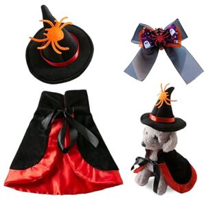 SYTTNUM Costume d'halloween De Vampire pour Chien Et Chat, Costume d'halloween pour Chiens Et Chats De Petite Et Moyenne Taille, Collier pour Animaux De Compagnie,Tenue pour Chat - Publicité SYTTNUM Costume d'halloween De Vampire pour Chien Et Chat, Costume d'halloween pour Chiens Et Chats De Petite Et Moyenne Taille, Collier pour Animaux De Compagnie,Tenue pour Chat - Publicité