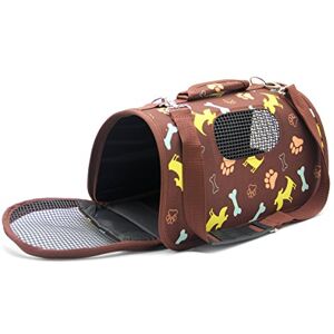 BPS BUENA PET SHOP BPS Sac de transport pour animaux de compagnie, chats, transporteurs, 3 tailles S/M/L au choix (L, Marron) BPS-5636M - Publicité BPS BUENA PET SHOP BPS Sac de transport pour animaux de compagnie, chats, transporteurs, 3 tailles S/M/L au choix (L, Marron) BPS-5636M - Publicité