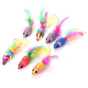 U-K Jouet interactif drôle et coloré en forme de souris pour chat et chaton Couleur aléatoire Économique et durable - Publicité U-K Jouet interactif drôle et coloré en forme de souris pour chat et chaton Couleur aléatoire Économique et durable - Publicité