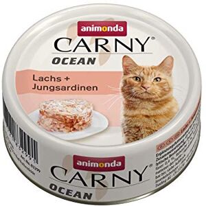 ANIMONDA Carny Ocean - Poisson, Saumon & Sardines - Nourriture pour chats en conserve - Publicité ANIMONDA Carny Ocean - Poisson, Saumon & Sardines - Nourriture pour chats en conserve - Publicité