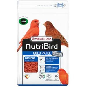VORLUX Nutribird Nourriture à l'œuf Canary Gold Patee - Rouge - 1kg - Publicité VORLUX Nutribird Nourriture à l'œuf Canary Gold Patee - Rouge - 1kg - Publicité