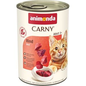 animonda Carny Nourriture pour chat GranCarno Adult d’animonda, nourriture humide pour chat adulte, bœuf, 6 x 400 g - Publicité animonda Carny Nourriture pour chat GranCarno Adult d’animonda, nourriture humide pour chat adulte, bœuf, 6 x 400 g - Publicité