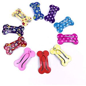 U-K Lot de 10 mini pinces à cheveux en forme d'os pour chien Accessoires de cheveux pour costume de chiot Couleur aléatoire Qualité supérieure et créative - Publicité U-K Lot de 10 mini pinces à cheveux en forme d'os pour chien Accessoires de cheveux pour costume de chiot Couleur aléatoire Qualité supérieure et créative - Publicité