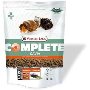 Versele-Laga Complete Cavia Tout-en-Un- Nutrition 500 g Granulés pour cochons d'Inde Contient du foin de Timothy Enrichi en Baies de sureau et Herbes aromatiques - Publicité Versele-Laga Complete Cavia Tout-en-Un- Nutrition 500 g Granulés pour cochons d'Inde Contient du foin de Timothy Enrichi en Baies de sureau et Herbes aromatiques - Publicité