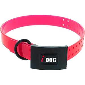 I-dog Collier pour Chien Premium 2.5 x 65cm Boucle EP 3.5 mm (Rose) - Publicité I-dog Collier pour Chien Premium 2.5 x 65cm Boucle EP 3.5 mm (Rose) - Publicité