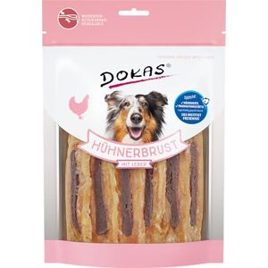 Dokas Snack de qualité supérieure sans céréales avec Poitrine de Poulet pour Chiens – Idéal pour Les dîners - Publicité Dokas Snack de qualité supérieure sans céréales avec Poitrine de Poulet pour Chiens – Idéal pour Les dîners - Publicité