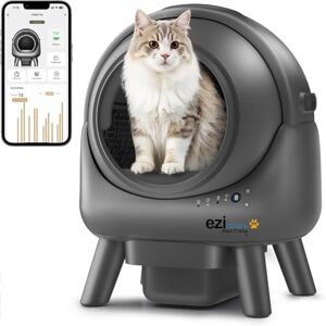 EZICLEAN Litière autonettoyante connectée Maison de Toilette pour Chat ® CATBOT K6i - Publicité EZICLEAN Litière autonettoyante connectée Maison de Toilette pour Chat ® CATBOT K6i - Publicité