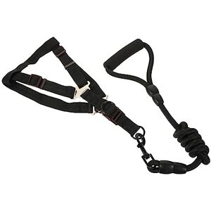 Sosoport 5 Ensembles la Laisse du Gilet pour d'assistance Animal de Compagnie Dog Leash Dog Harness Grande Laisse de Corde de Marche pour Animaux de Compagnie Grand - Publicité