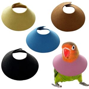MiOYOOW Lot de 5 Colliers Anti-Bite d'oiseau, Protections pour Le Cou des Perroquets, Collerette de Protection Anti-Morsure, Cônes de Récupération Réglables pour Oiseaux, Perroquets et Inséparables - Publicité MiOYOOW Lot de 5 Colliers Anti-Bite d'oiseau, Protections pour Le Cou des Perroquets, Collerette de Protection Anti-Morsure, Cônes de Récupération Réglables pour Oiseaux, Perroquets et Inséparables - Publicité