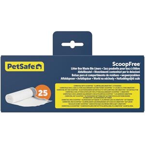 PetSafe Sacs Poubelle pour bacs à litière ScoopFree – Sac à Cordon pour bac à litière agglomérante et bac à litière SmartSpin ScoopFree – Nettoyage Facile, 25 unités - Publicité PetSafe Sacs Poubelle pour bacs à litière ScoopFree – Sac à Cordon pour bac à litière agglomérante et bac à litière SmartSpin ScoopFree – Nettoyage Facile, 25 unités - Publicité
