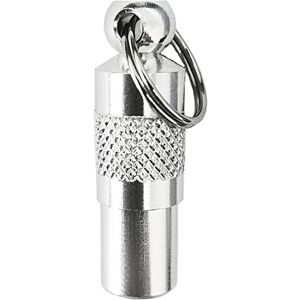 U-K Médaille d'identification durable pour chien et chat Avec tube anti-perte Argenté Fourniture créative et utile - Publicité U-K Médaille d'identification durable pour chien et chat Avec tube anti-perte Argenté Fourniture créative et utile - Publicité