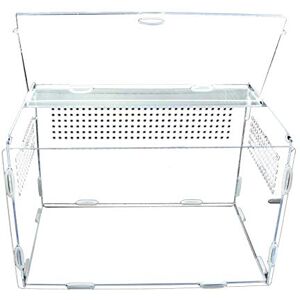 luminiu Boîte D'élevage De Reptiles, Boîte d'alimentation D'insectes Acrylique pour Araignée Lézard Grenouille Cricket Tortue, Terrarium D'élevage avec Trous D'aération, XL-33.5x18x20cm - Publicité luminiu Boîte D'élevage De Reptiles, Boîte d'alimentation D'insectes Acrylique pour Araignée Lézard Grenouille Cricket Tortue, Terrarium D'élevage avec Trous D'aération, XL-33.5x18x20cm - Publicité