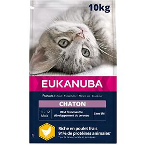Eukanuba Nourriture Chat Base Chaton Départ Sain Poulet - Publicité Eukanuba Nourriture Chat Base Chaton Départ Sain Poulet - Publicité