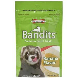 Marshall Bandits Furet Treat, 85 Gram, Banane - Publicité Marshall Bandits Furet Treat, 85 Gram, Banane - Publicité