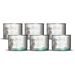 MjAMjAM nourriture humide premium pour chiens bonne dinde sur riz bouilli avec courgettes cuites à la vapeur, paquet de 6 (6 x 200 g), naturel avec de la viande supplémentaire - Publicité MjAMjAM nourriture humide premium pour chiens bonne dinde sur riz bouilli avec courgettes cuites à la vapeur, paquet de 6 (6 x 200 g), naturel avec de la viande supplémentaire - Publicité