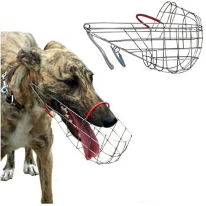 LINCYS KANGYEBAIHUODIAN Muselière Anti-aboiement for Chien, Panier en Fil métallique, sécurité à mâcher, adaptée aux Petites/Grandes muselières Anti-Morsure for lévrier (Size : L) - Publicité LINCYS KANGYEBAIHUODIAN Muselière Anti-aboiement for Chien, Panier en Fil métallique, sécurité à mâcher, adaptée aux Petites/Grandes muselières Anti-Morsure for lévrier (Size : L) - Publicité