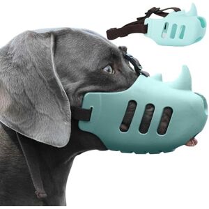 PETCUTE Muselière pour Chien en Silicone Douce et Respirante,Museliere Petit Chien, Museliere Réglable Chiens,Empêcher de Mordre,Mâcher,Aboyer,pour Les Chiens de Taille Grande, Moyenne et Petite - Publicité PETCUTE Muselière pour Chien en Silicone Douce et Respirante,Museliere Petit Chien, Museliere Réglable Chiens,Empêcher de Mordre,Mâcher,Aboyer,pour Les Chiens de Taille Grande, Moyenne et Petite - Publicité