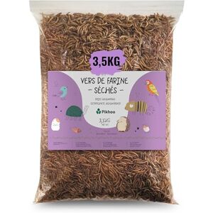 Pikhoo vers de Farine Séchés 3,5kg Insectes Comestibles vers de Farine pour Oiseaux du Ciel Insectes séchés Nourriture Oiseaux Exterieur - Publicité Pikhoo vers de Farine Séchés 3,5kg Insectes Comestibles vers de Farine pour Oiseaux du Ciel Insectes séchés Nourriture Oiseaux Exterieur - Publicité