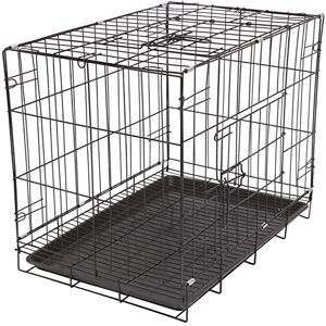 UKCOCO Clôture Intérieure Cage pour Petit Parc pour Animaux De Compagnie Cages pour Petits Chiens Chenil pour Grand Grande Cage pour Cage à Chat Pliable Caisse Métal Plaque De Séparation - Publicité