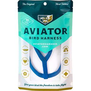 The Aviator Le Aviator Oiseau Harnais: XX-Large Bleu - Publicité The Aviator Le Aviator Oiseau Harnais: XX-Large Bleu - Publicité