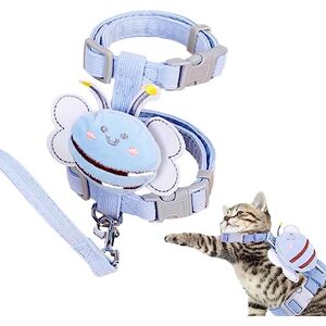 Povanjer Harnais pour chat,chaton respirante résistante à la morsure traction facile à contrôler 120 cm pour chiots lapin chaton, laisse douce colorée - Publicité Povanjer Harnais pour chat,chaton respirante résistante à la morsure traction facile à contrôler 120 cm pour chiots lapin chaton, laisse douce colorée - Publicité