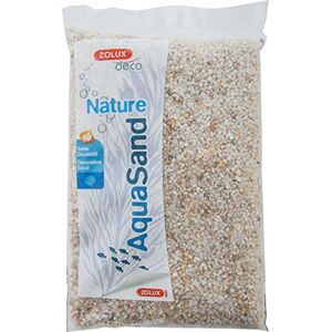 Zolux Gravier Naturel pour Aquarium Quartz Blanc de 1 à 3 mm de Granulométrie 1 kg - Publicité