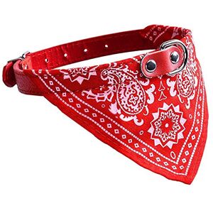 ZYUEER Echarpe Foulard Col Bandana Triangle pour Chien Chat Animaux Collier reglable pour Cravates Animaux de Compagnie (Rouge) - Publicité ZYUEER Echarpe Foulard Col Bandana Triangle pour Chien Chat Animaux Collier reglable pour Cravates Animaux de Compagnie (Rouge) - Publicité