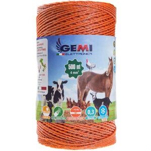 Gemi Elettronica Fil électrique 500m - 6 fils - Résistant aux UV - Résistance 70kg - Pour animaux moyens & grands - Publicité Gemi Elettronica Fil électrique 500m - 6 fils - Résistant aux UV - Résistance 70kg - Pour animaux moyens & grands - Publicité