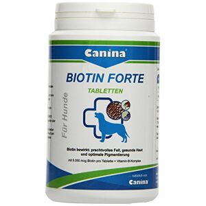 Canina Biotin Forte Comprimés pour Chiens - Publicité