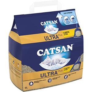 Catsan Litière agglomérante, éliminant les odeurs, extra absorbant, paquet de 3 x 5 litres - Publicité Catsan Litière agglomérante, éliminant les odeurs, extra absorbant, paquet de 3 x 5 litres - Publicité