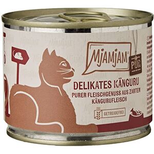 MjAMjAM - nourriture humide premium pour chats - plaisir de viande pure - kangourou - Publicité MjAMjAM - nourriture humide premium pour chats - plaisir de viande pure - kangourou - Publicité
