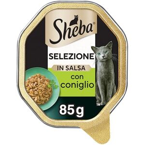 Sheba Sélection en Sauce, Nourriture Humide complète pour Chats Adultes, goût Lapin, 22 bacs de 85 g - Publicité Sheba Sélection en Sauce, Nourriture Humide complète pour Chats Adultes, goût Lapin, 22 bacs de 85 g - Publicité
