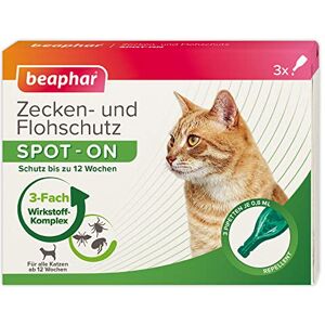 Beaphar Cochez et puces protection Spot-On 3 x 0,8 ml, - Publicité