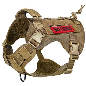 OneTigris Harnais Tactique pour Chien Molle en Nylon 1000D Emballage Multiple (XL, Marron) - Publicité OneTigris Harnais Tactique pour Chien Molle en Nylon 1000D Emballage Multiple (XL, Marron) - Publicité