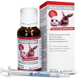 Rodicare Pulmo pour petits rongeurs - médicament pour animaux - Publicité Rodicare Pulmo pour petits rongeurs - médicament pour animaux - Publicité