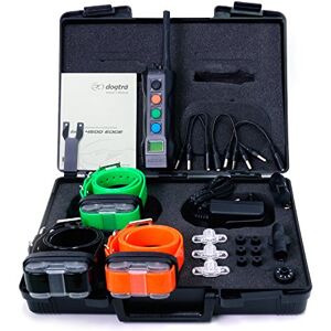 Dogtra 4503 EDGE Collier de Dressage Ergonomique pour Chien Rechargeable, Étanche IPX9K, 127 Niveaux de Stimulation Électrostatique précis avec Ecran LCD et Vibration, Portée 1600 m Système 3 Chiens - Publicité Dogtra 4503 EDGE Collier de Dressage Ergonomique pour Chien Rechargeable, Étanche IPX9K, 127 Niveaux de Stimulation Électrostatique précis avec Ecran LCD et Vibration, Portée 1600 m Système 3 Chiens - Publicité