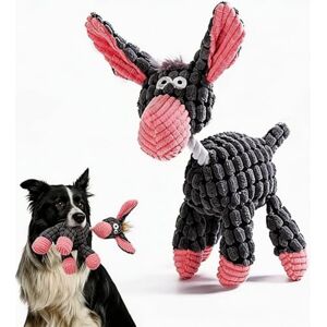 WANGHONGGOGO Jouet pour Chien en Forme d'âne Doux, Jouet interactif en Peluche pour Chien, Jouet couineur Robuste, adapté aux Chiens de Petite et Moyenne Taille, Jouet à mâcher en os (Pink) - Publicité WANGHONGGOGO Jouet pour Chien en Forme d'âne Doux, Jouet interactif en Peluche pour Chien, Jouet couineur Robuste, adapté aux Chiens de Petite et Moyenne Taille, Jouet à mâcher en os (Pink) - Publicité