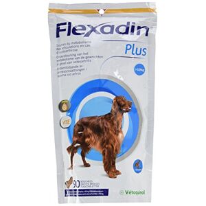 Vetoquinol Flexadin Plus Antioxydant pour Chien Plus de 10 kg 90 Bouchées - Publicité