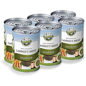 Bellfor Landgut-Menü Hypoallergénique Nourriture Humide aux Insectes sans Grains pour Chiens 6 x 400 g, idéal pour Les Chiens souffrant de problèmes rénaux - Publicité Bellfor Landgut-Menü Hypoallergénique Nourriture Humide aux Insectes sans Grains pour Chiens 6 x 400 g, idéal pour Les Chiens souffrant de problèmes rénaux - Publicité