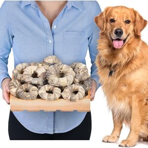 Lovely DOG Anneaux en peau de morue pour chien 1 kg (environ 19-24 pièces) Naturel & séché à l'air Sans céréales & faible en gras Hypoallergénique Favorise la santé dentaire - Publicité Lovely DOG Anneaux en peau de morue pour chien 1 kg (environ 19-24 pièces) Naturel & séché à l'air Sans céréales & faible en gras Hypoallergénique Favorise la santé dentaire - Publicité