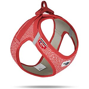 Curli Vest Harness Merino Clasp Red XS - Publicité Curli Vest Harness Merino Clasp Red XS - Publicité