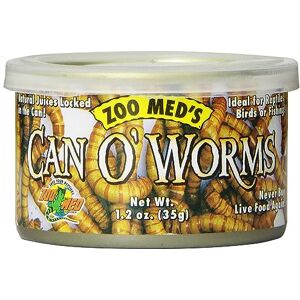 Zoo Med Can O' Worms Nourriture pour Reptile/Amphibien, 35 g - Publicité Zoo Med Can O' Worms Nourriture pour Reptile/Amphibien, 35 g - Publicité