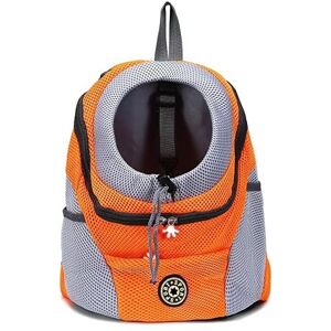 Linghe Sac à Dos Pliable pour Chien de Voyage pour Animaux de Compagnie pour Chat Sacs à Dos de Transport pour Chiens Petit Transporteur (Orange, S) - Publicité Linghe Sac à Dos Pliable pour Chien de Voyage pour Animaux de Compagnie pour Chat Sacs à Dos de Transport pour Chiens Petit Transporteur (Orange, S) - Publicité