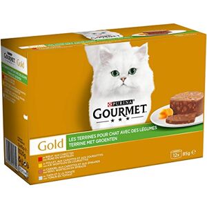Gourmet Guld Terrines de Légumes - 12 x 85 G (X8) - Pour Chats Adulte - Publicité Gourmet Guld Terrines de Légumes - 12 x 85 G (X8) - Pour Chats Adulte - Publicité