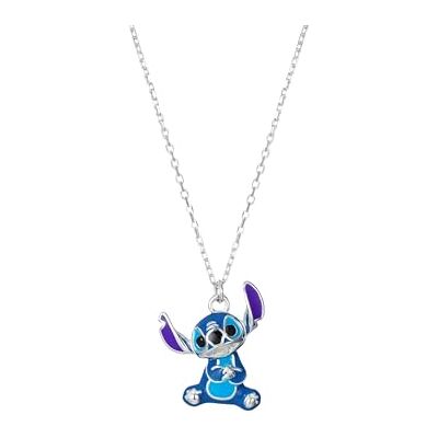 Disney Collier avec Stitch pour fille en Argent Sterling, Taille 45 cm - Publicité Disney Collier avec Stitch pour fille en Argent Sterling, Taille 45 cm - Publicité